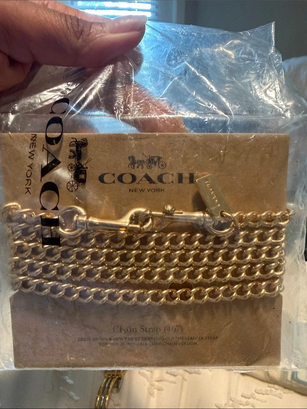 Coach Purse Chain Strap - Picture 2 of 3
